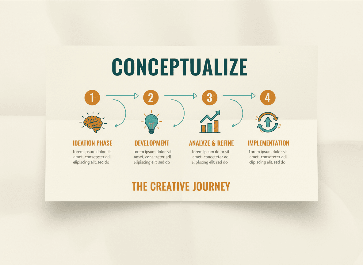 AI-generated infographic preview from notes