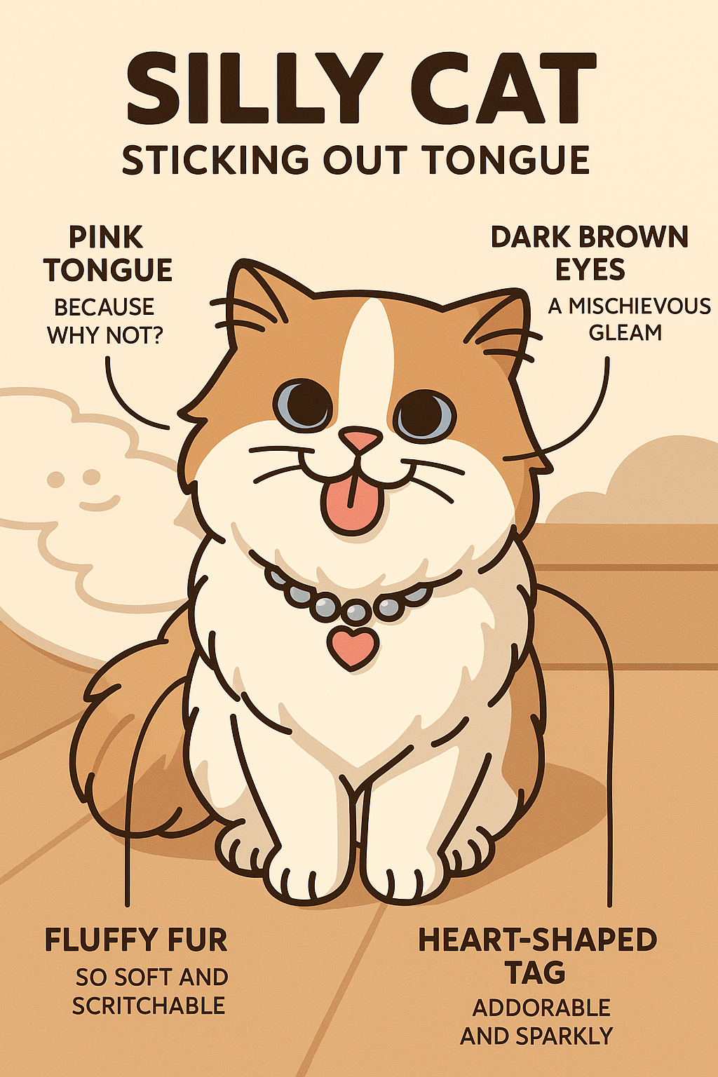 Cat drawing example 5