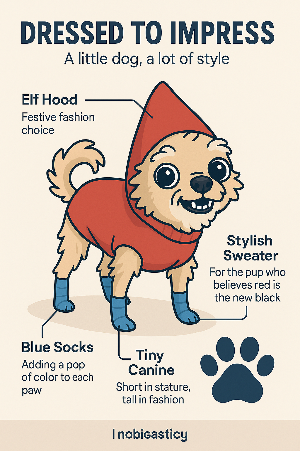 Dog cartoon illustration