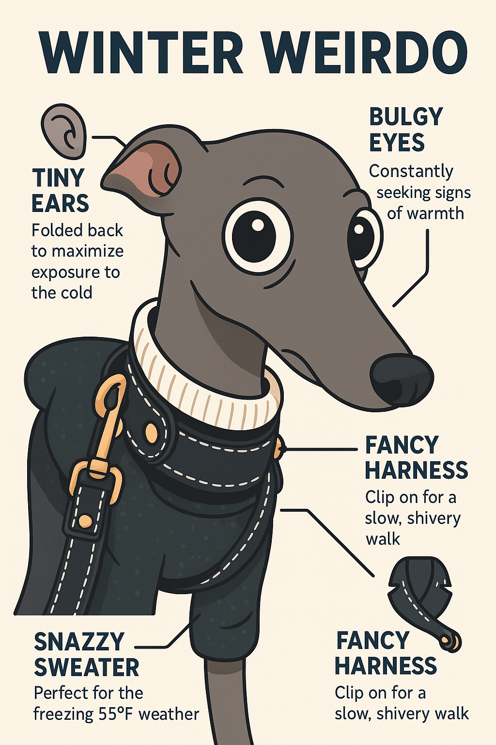 Dog cartoon example 1