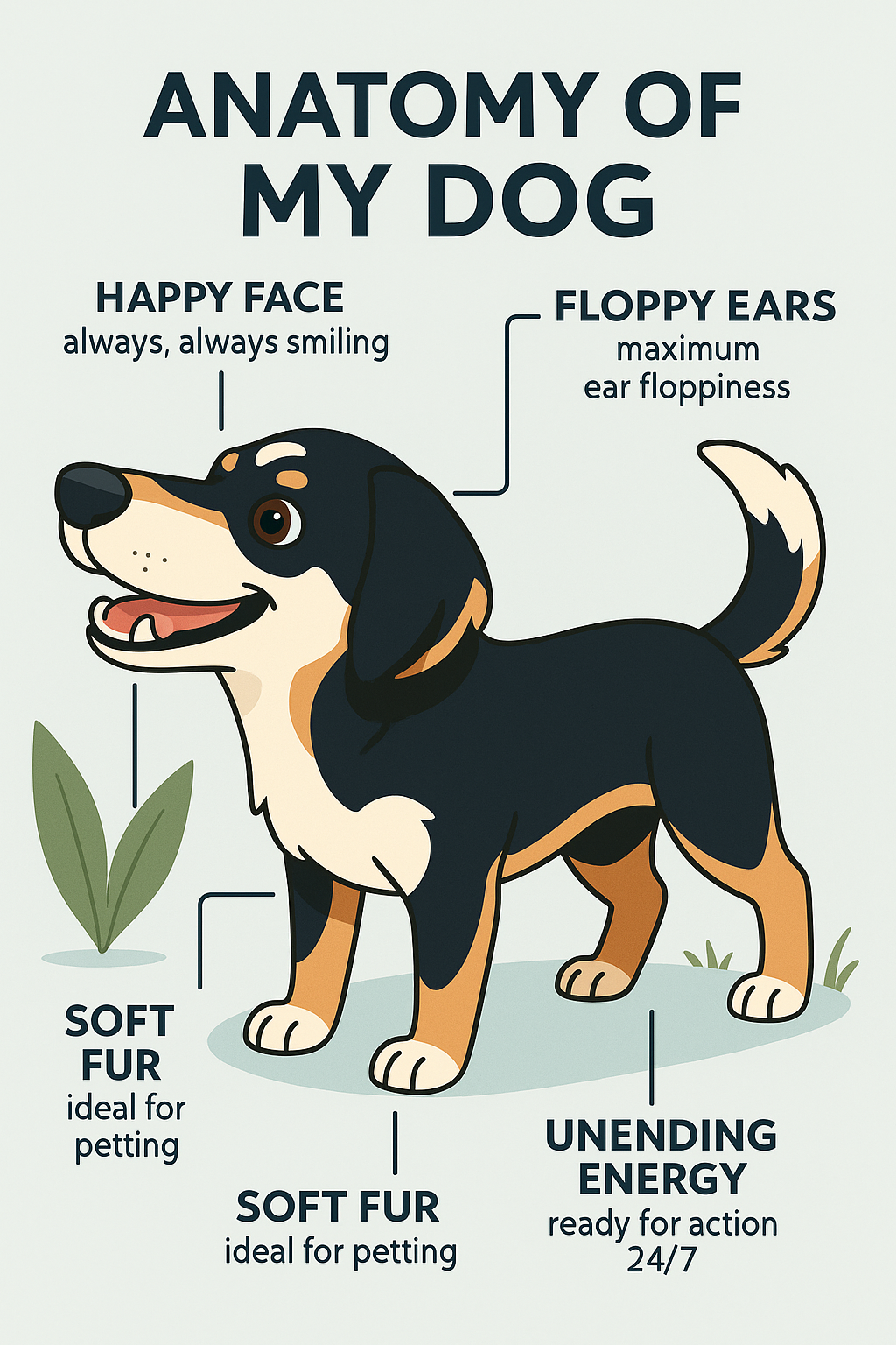 Dog cartoon example 10