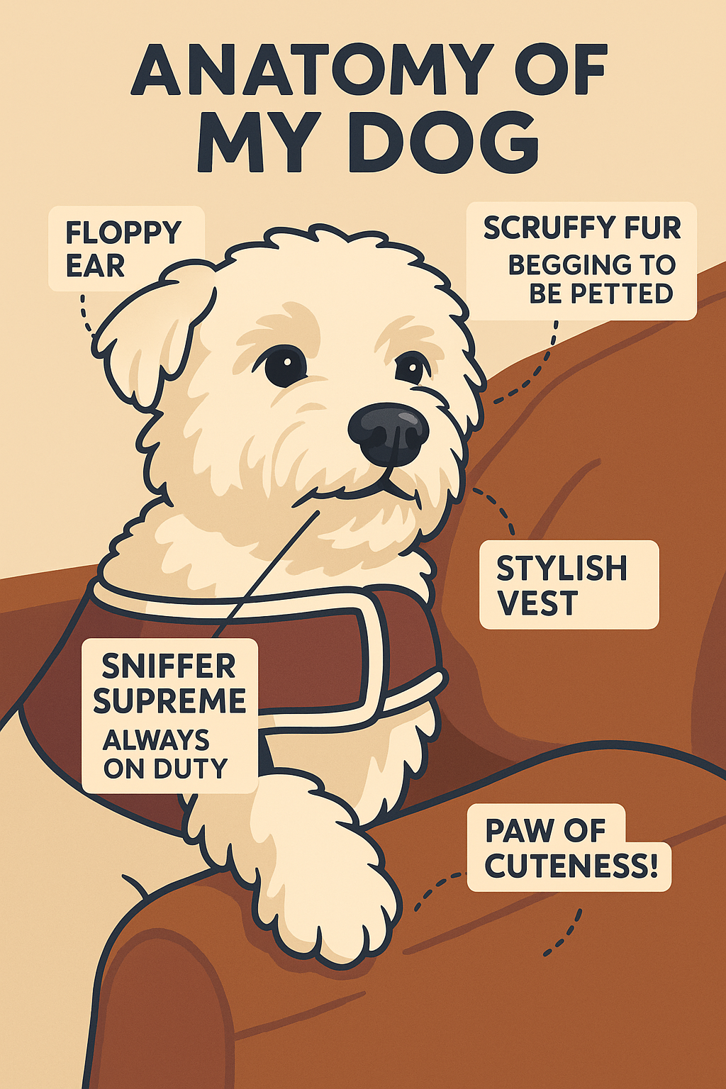 Dog cartoon example 11